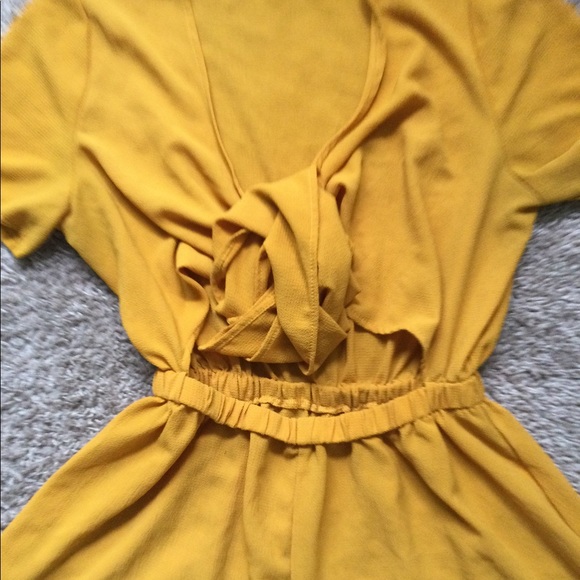 Mustard Romper - Picture 8 of 13